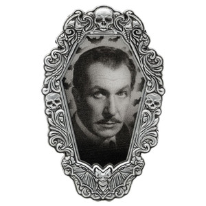Vincent Price Gothic Frame Enamel Pin