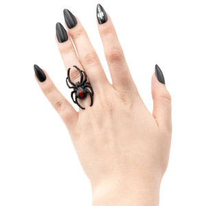 Black Widow Spider Ring