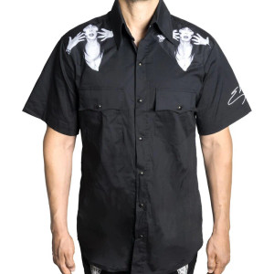 Elvira Classic Logo Western Shirt 