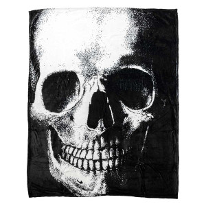 Anatomical Skull Throw Blanket
