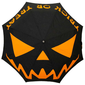 Skull Handle Trick Or Treat Umbrella