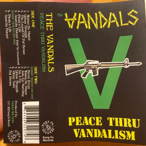 Vandals - Peace Thru Vandalism *Deluxe-Reissue Cassette * New