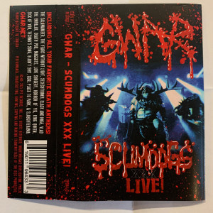 Gwar - Scumdogs Xxx Live Cassette * New