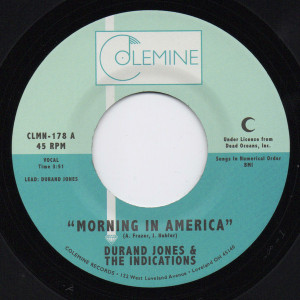 Durand Jones & The Indications - Morning In America B-W Crui 7" New