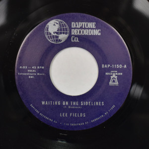 Lee Fields  - Waiting On The Sidelines 7" New