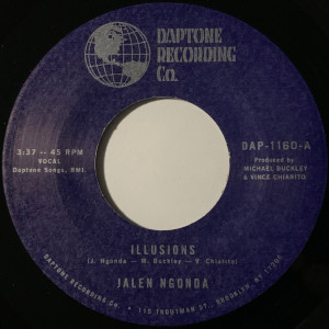 Jalen Ngonda - Illusions B-W Rapture 7" New