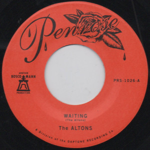 Altons - Waiting B-W Teach Me To Forget You 7" New
