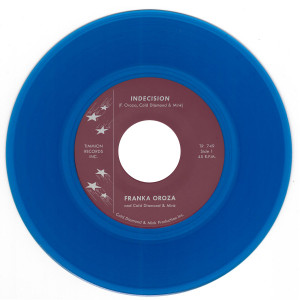 Frank Oroza & Diamond & Mink - Indecision *Color Vinyl 7" New