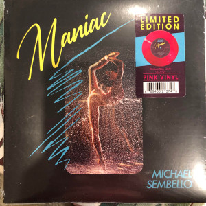 Michael Sembello - Maniac *Pink Vinyl 7" New