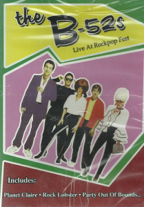 The B-52'S- Live At Rockpop Fest * Region 0 Dvd *Used
