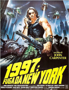 1997: Escape from New York 4x5.25" Color Patch