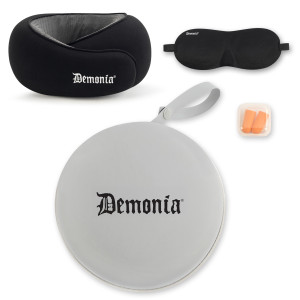 Demonia U-Shaped Travel Neck Pillow Kit