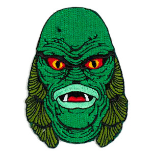 Creature From the Black Lagoon Face Embroidered Patch