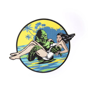 Creature Damsel 9x11" Embroidered  Backpatch 