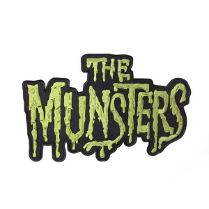 The Munsters  11x6.5" Embroidered  Backpatch 
