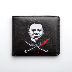 Halloween Michael Myers Knives Bifold Wallet