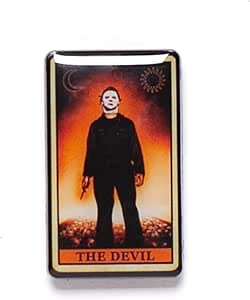 Michael Myers Devil Tarot Enamel Pin