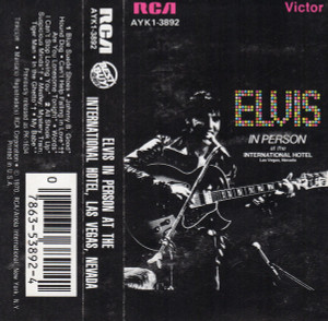 Elvis Presley - Elvis In Person At The International Hotel Las Vegas, Nevada Cassette *Used
