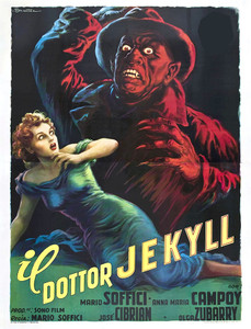 Dr. Jeckyll - Italian Poster 4x5.25" Color Patch