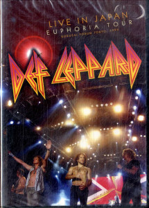 Def Leppard - Live In Japan Euphoria Tour *Region 0 Dvd *Used