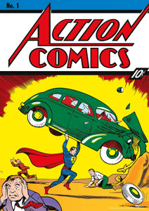 Superman Action - Action comics 24x36" Poster
