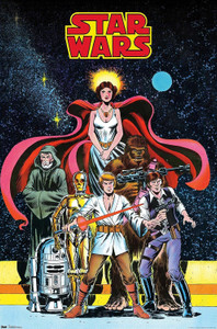 Star Wars - Saga Comic 24x36" Poster