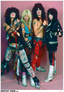 Motley Crue - Band 24x36" Poster