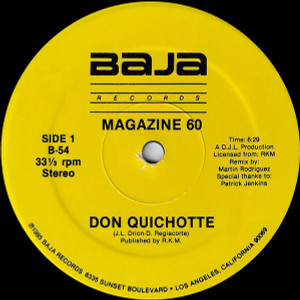 Magazine 60 - Don Quichotte Lp *Used