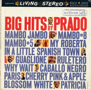 Perez Prado And His Orchestra - Big Hits By Prado Lp *Used