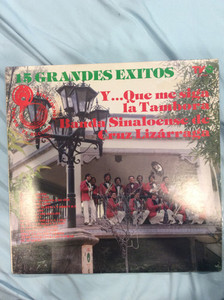Banda Sinaloense AEl RecodoA De Cruz Lizarraga* - Y... Que Me Siga La Tambora 15 Grandes Exitos Lp *Used