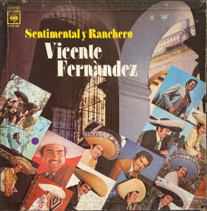 Vicente Fernandez - Sentimental Y Ranchero *Boxset Triple  Lp *Used