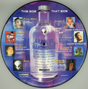 House "O" Holics Volume- Absolut Hardhouse *Picture Lp *Used