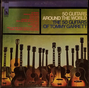The 50 Guitars Of Tommy Garrett -A 50 Guitars Around The World Lp *Used