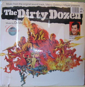 Frank De Vol - The Dirty Dozen (Music From The Original Sound Track Lp *Used