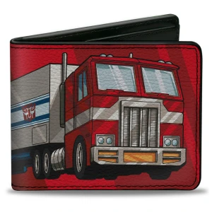 Transformers Optimus Prime Semi Truck Bi-Fold Wallet