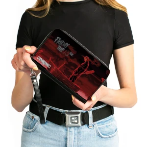 Friday the 13th - Jason Boat Scene Zip Around Wallet