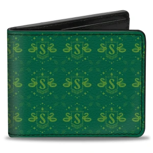 Harry Potter Slytherin House Bi-Fold Wallet