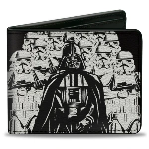Star Wars Darth Vader And Stormtroopers Bi-Fold Wallet