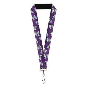 Transformers Decepticons Icon Scattered Grids Lanyard