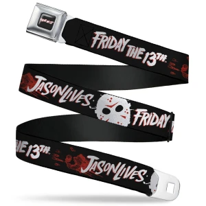 Friday The 13Th - Jason Lives Seatbelt Belt 