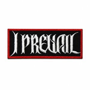I Prevail - Red / White Logo 5x1.7" Embroidered Patch