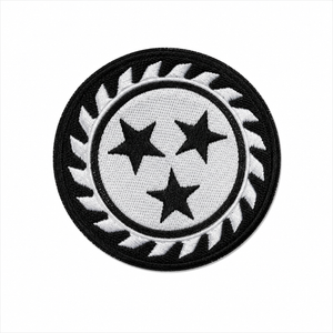 Whitechapel - White Circular Logo 3" Embroidered Patch
