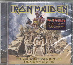 Iron Maiden - Somewhere Back In Time: Best Of 1980 -1989 CD *NEW