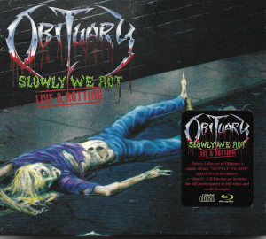 Obituary - Slowly We Rot Blu-Ray + CD *NEW