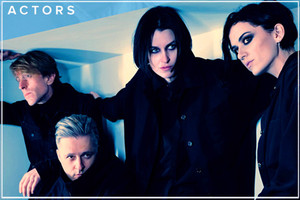 Actors - Band 12x18" Poster