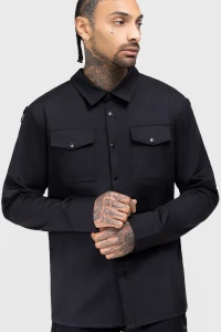 Crescent Dread Military Style Shacket