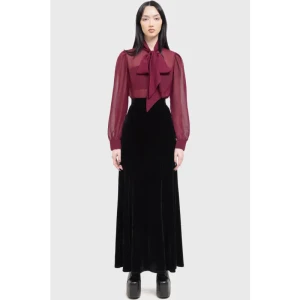 Void Viper Velvet Skirt 