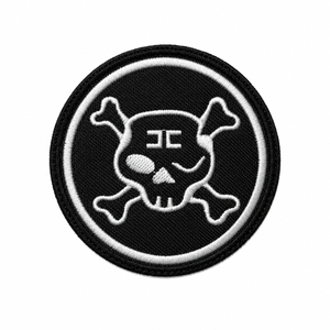 Combichrist - White Round Logo 3" Embroidered Patch