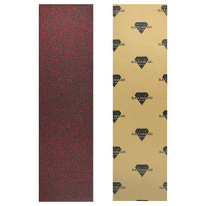 Black Diamond Longboard Red Glitter Griptape Sheet 10x48"