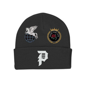 Primitive Imperial Beanie Black 